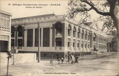 CPA Afrique Occidentale Senegal Dakar Palais de Justice 