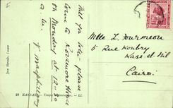 CPA Egypt Egypte Karnak Temple of Amenophis 