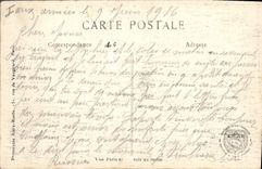 CPA Militaria La Guerre 1914 16 LCH Paris Ce qu'il reste de Somme Tourbe Marne