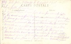 CPA Militaria La Guerre 1914 15 LCH Paris Vermelles Ce qui du Chateau
