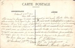 CPA Militaria La Guerre en Lorraine Le Village Negre L'Autel