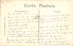 CPA Militaria Guerre de 1914 1916 Soissons La Tour de la Cathedrale apres le bombardement du 15 jui