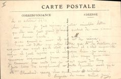 CPA Militaria Guerre 1914 1916 Soissons Aisne Maison bomnardee rue Racine 