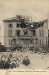 CPA Militaria Thann Ronte de Massevaux bombardee les 7 Janvier et 10 Mars 1915 