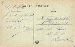 CPA Militaria La Guerre 1914 17 LCH Paris Ruines de Vendresse et Troyon Aisne Mairie et Ecole
