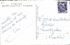 CPM Bayonne  Basses Pyrenees Vue generale 