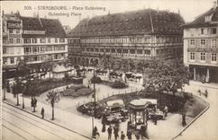CPA Strasbourg Place Gutenberg 