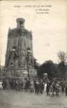 CPA Paris Fetes de la Victoire Le Cenotaphe 14 Juillet 1919 Militaria