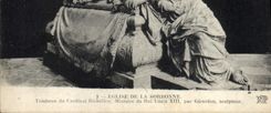 CPA Paris Eglise de la Sorbonne Tombeau du Cardinal Richelieu Ministre du Roi Louis XVIII par Girard