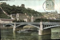 CPA Lyon Le pont d'Ainay 