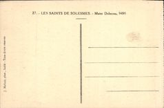 CPA Les Saints De Solesmes Mater Dolorosa 1496