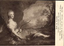 CPA Musee de Versailles Jean Marc Nattier 1685 1766 Madame Marie Louise Therese Victoire de France 