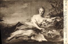 CPA Musee de Versailles Nattier Jean Marc 1685 1766 Madame Henriette de France 