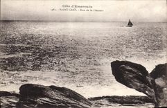 CPA Cote d' Emeraude Saint Cast Baie de la Freinaie 
