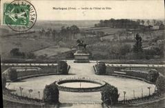 CPA Mortagne Orne Jardin de l'Hotel de Ville 