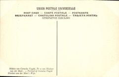 CPA Frans Hals Portrait de Cornelia Vooght femme de Nicolas Van der Meer 