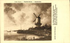 CPA Oude Kunst Rijksmuseum Amstedram Jacob Van Ruysdael De Molen bij Wijk bij Duurstede 