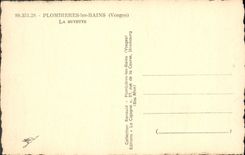 CPA Plombieres les Bains Vosges La Buvette