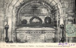 CPA Rueil Interieur de l'Eglise La Crypte Tombeau de la Reine Hortense 