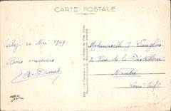 CPA Vichy Galerie Couverte et Pergola des Sources 