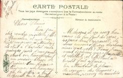 CPA Paris Buttes Chaumont Le pont de brique 