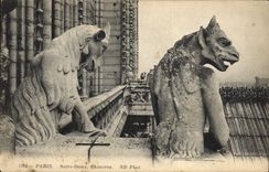 CPA Paris Notre Dame Chimeres 