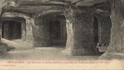 CPA Petit Andely Les Casemates de Chateau Gaillard supportees par douze gros piliers da XII siecle 