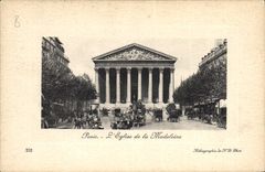 CPA Paris L'Eglise de la Madeleine 