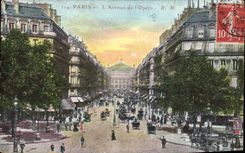 CPA Paris L'Avenue de l'Opera 