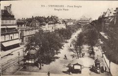 CPA Strasbourg Place Broglie Broglie Place 
