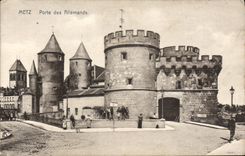 CPA Metz Porte des Allemands 