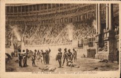 CPA Roma Monaco Almachio Tenta Impetire gli spettacoli Gladiator 