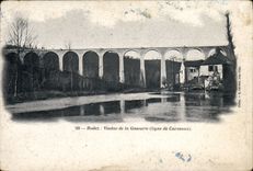 CPA Rodez Viaduc de la Gascarie Ligne de Carmaux 