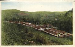 CPA Camp de Livron T et G Cote Ouest Militaria
