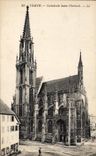 CPA Thann Cathedrale Saint Thsebault 