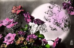 CPA Fantaisie Fleurs