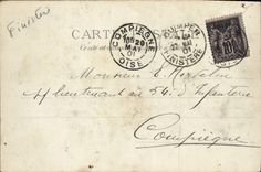 CPA La Pointe du Raz L'Enter de Plogeff la Cheminee du Diable Region d'Audieme