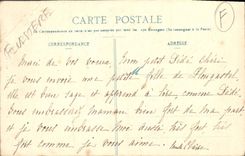 CPA Plougastel La Legon de Lecture Folklore