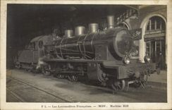 CPA Les Locomotives Francaises MIDI  Machine 3518 Train