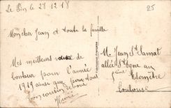 CPA Bonne Annee Fleurs