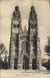 CPA Tours La Cathedrale N P 