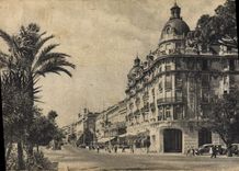CPA Nice L'Hotel Ruhl et la Romenade des Anglais 
