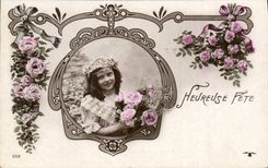 CPA Heureuse Fete Enfant