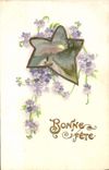CPA Bonne Fete Fleurs