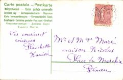 CPA Bonne Fete Fleurs