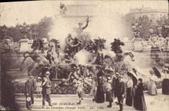 CPA Bordeaux Monument des Gironvins Groupe Nord BR 