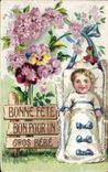 CPA Bonne Fete Bon Pour un Gros Bebe Enfant