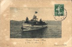 CPA Dinard Vedette Marie Bateau