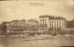 CPA Cote d'Emeraude Dinard la Plage 