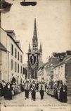 CPA Plougastel Daoulas Finistere Procession le jour du Pardon 